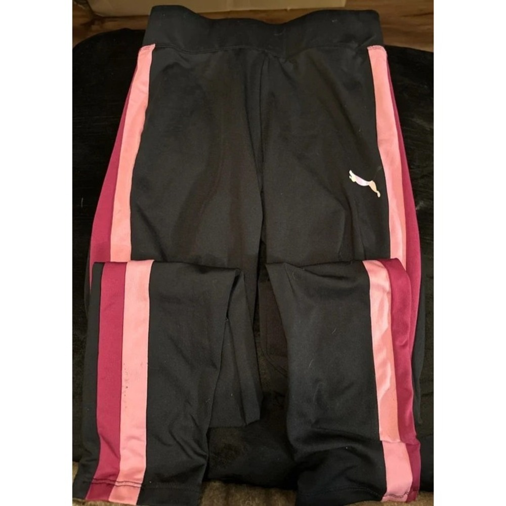 Puma Womens Size Medium Athletic Graphic Leggings Performance Large